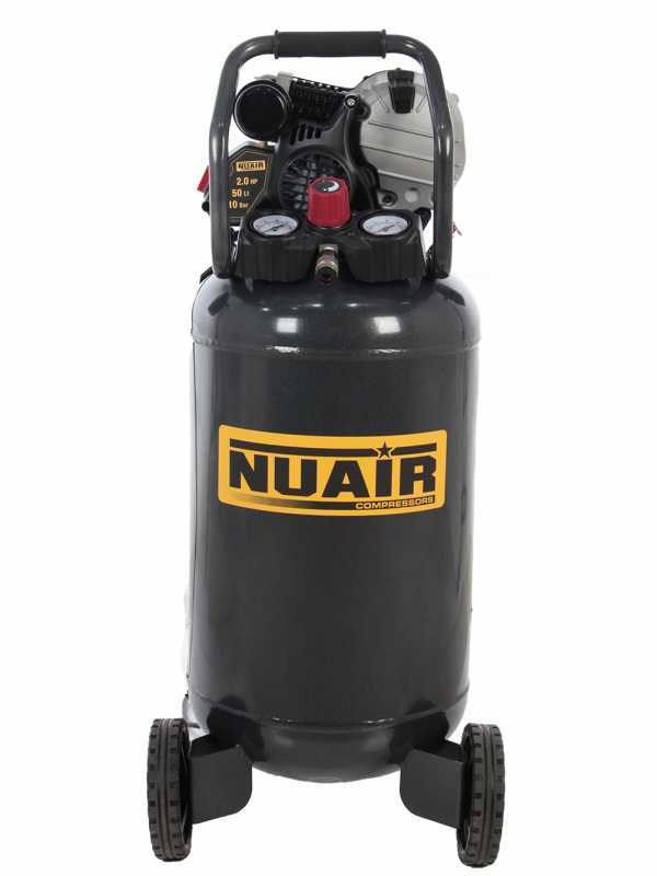 Nuair FU 227/10/50V - Compressore aria elettrico portatile - Motore 2 HP - 50 lt