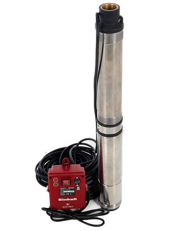 Einhell GC-DW 1300 N - Pompa sommersa inox di profondit&agrave; + Accensione esterna - 1300W