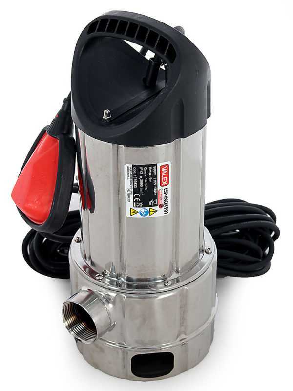 Valex ESP-INOX901 - Pompa sommersa elettrica per acque sporche - 900W