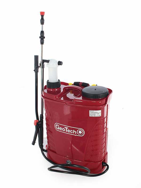 GeoTech KF-18C-2 - Pompa irroratrice spalleggiata manuale - A batteria - 18L