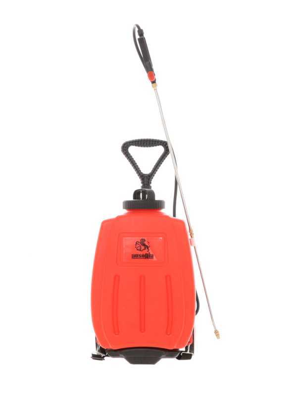 Ausonia - Pompa irroratrice a spalla carrellabile 16L - Batteria 12V - 10Ah