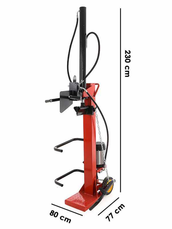 GeoTech LSP10-100VE - Fendeuse de bûches électrique - Verticale - 230V