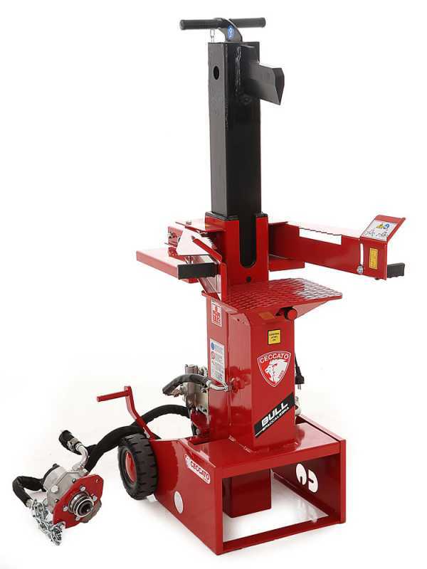 Ceccato Olindo BULL SPLET12 KOMBI - Spaccalegna ibrido - Elettrico e a trattore - Verticale
