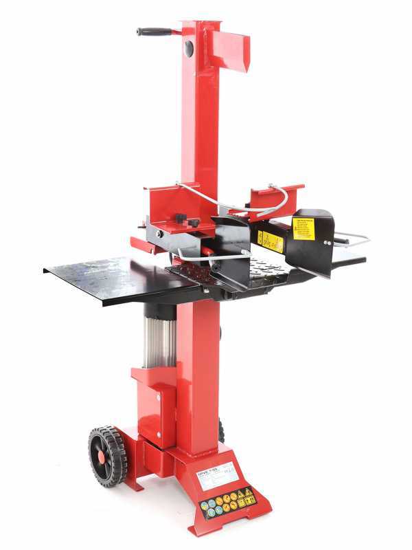 Spaccalegna verticale elettrico con motore monofase GeoTech SPVE 7-55 - 7 tonnellate