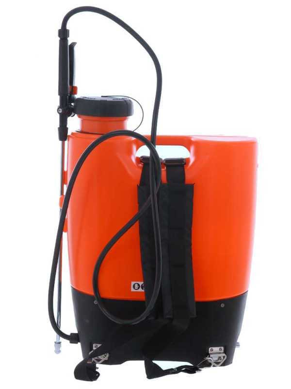 Stocker 247 - Pompa irroratrice a spalla elettrica - Batteria al litio - 15L - 5 bar