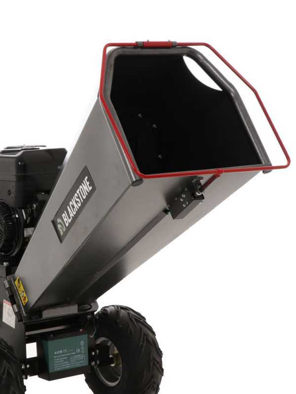 BlackStone BC 1500 BSE - Biotrituratore a scoppio professionale - Motore B&amp;S XR2100 da 13.5 HP