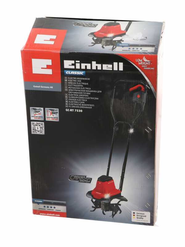 Einhell GC-RT 7530 - Motozappa elettrica - 750 W - 4 file di zappe