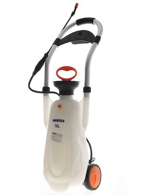 Wortex T16-M - Pompa irroratrice manuale a Trolley - 16L - 4 bar