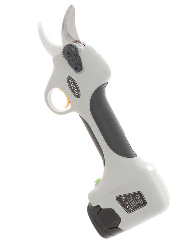 Forbici elettriche da potatura Volpi KV300 - 2 batterie al Litio - &Oslash; max 25mm