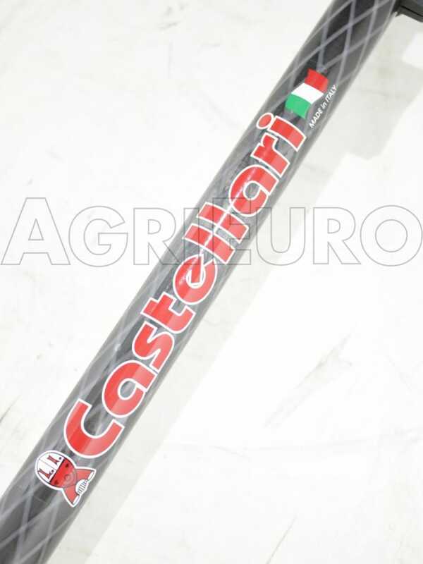 Castellari Tornado Carbon L V3 - Abbacchiatore elettrico a batteria tipo auto con cavo in dotazione - Asta telescopica in carbonio 230/330 cm