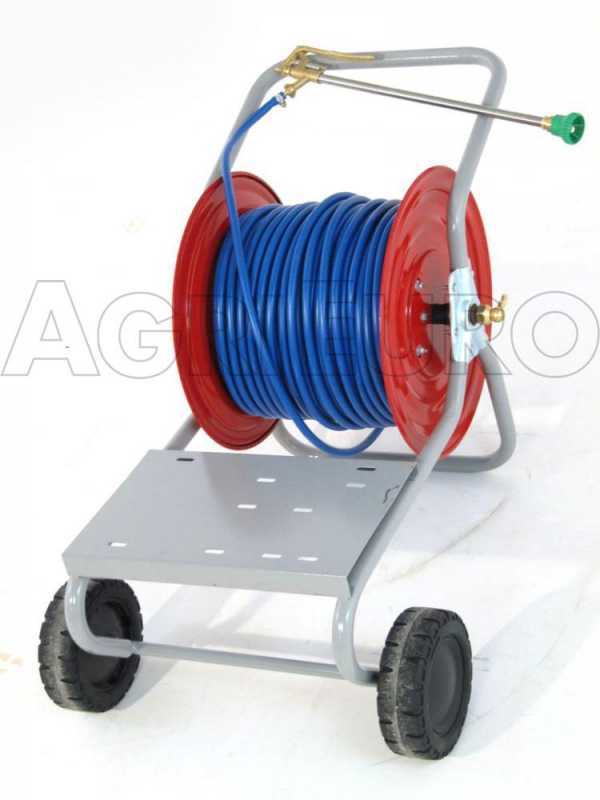 Pompa irrorazione a scoppio carrellata Comet APS 41 motore benzina Loncin 5,5 HP