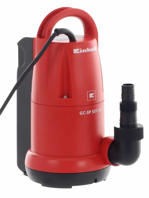 Einhell GC-SP 5511 IF - Pompa sommersa elettrica per acque chiare - galleggiante integrato