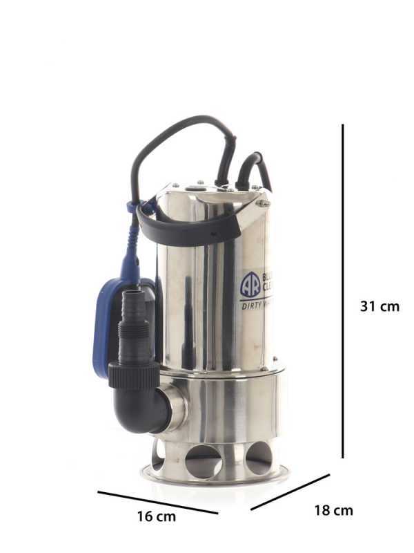 Annovi &amp; Reverberi ARUP 1100XD - Elettropompa sommersa acque scure - Acciaio Inox - 1100 W