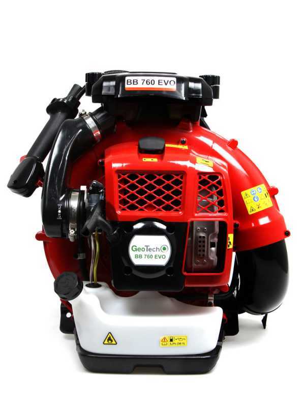 GeoTech BB760EVO - Soffiatore a scoppio a zaino motore 2 tempi