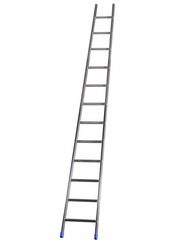 Marchetti Agri L12, 12 gradini, 3.60 m - Scala agricola conica in alluminio - Altezza stimata operativa 4.60 m