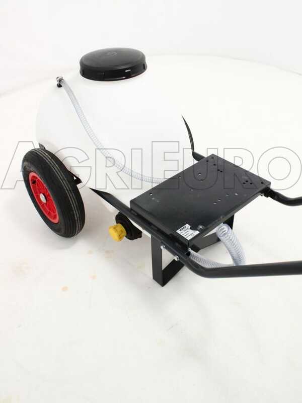 Kit motopompa irrorazione Comet MTP MC25/Loncin 148F-2 con carrello e serbatoio 80L