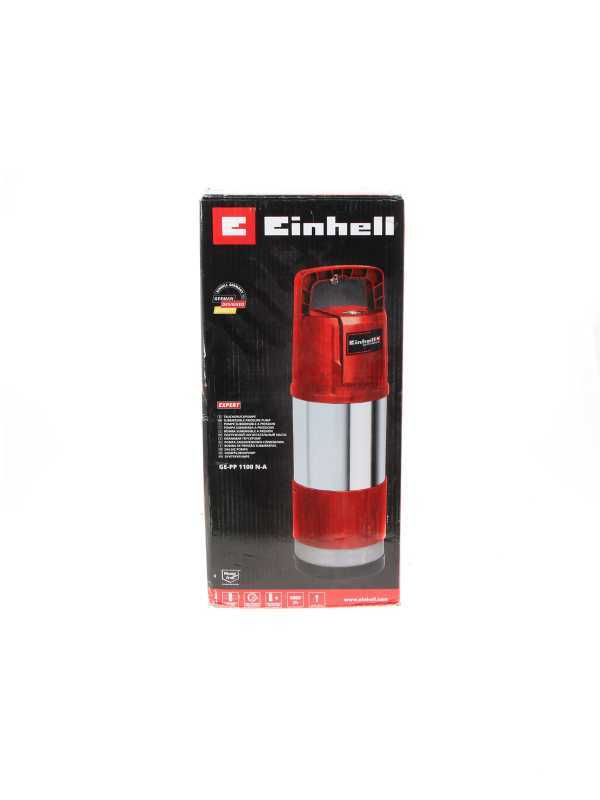 Einhell GE-PP 1100 N-A - Pompa sommersa di profondit&agrave; - corpo inox - 6000l/h
