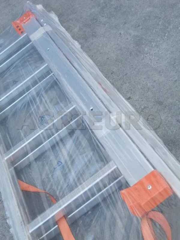 Facal Genia G350-2, 2x11 gradini, 5.94 mt - Scala telescopica in alluminio