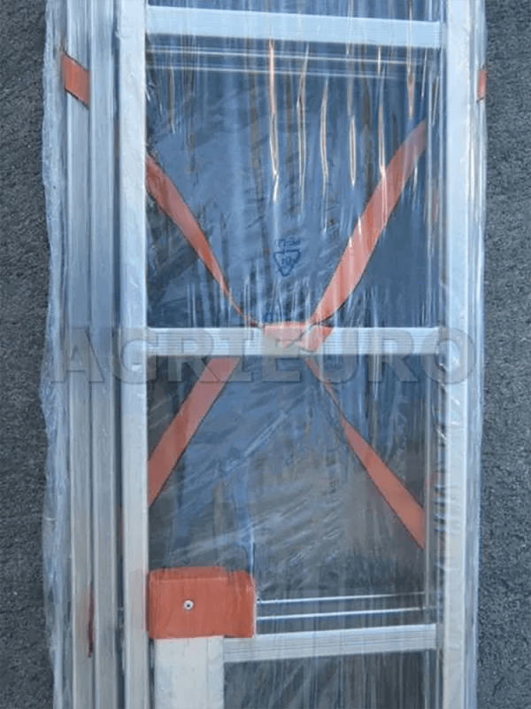 Facal Genia G250-3, 3x7 gradini, 5 m - Scala telescopica in alluminio - Altezza stimata operativa - 5.90