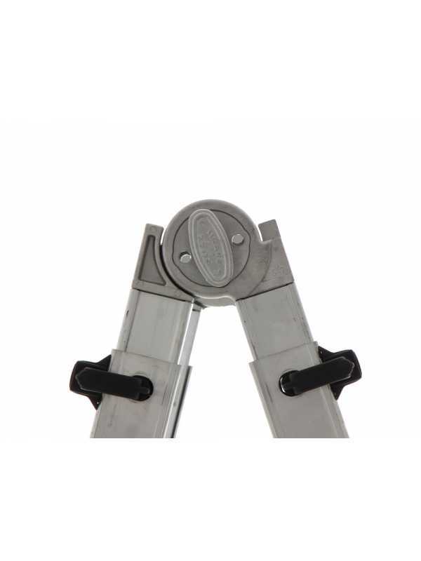 Svelt Scalissima GR SSCAL008/A, 2x8 gradini, 4.02 m - Scala in alluminio telescopica - Altezza stimata operativa 5.02 m