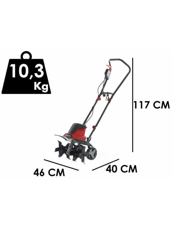 Einhell GC-RT 1545 M - Motozappa elettrica - 1500 W - 6 file di zappe