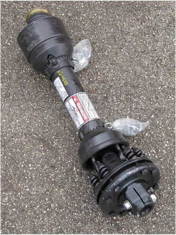 Top Line UR 204 - Zappatrice per trattore serie media  - Cardano con frizione professionale - Presa di forza antioraria (Rotazione a sinistra)