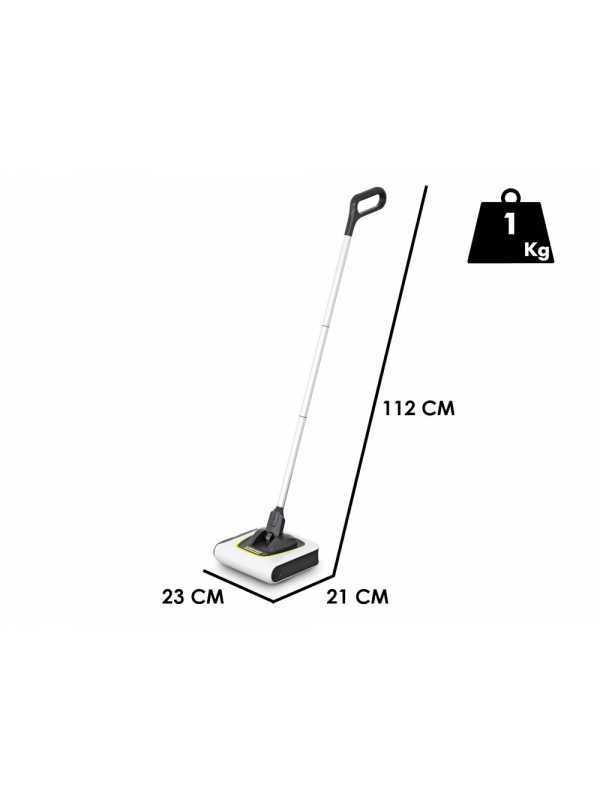 Karcher KB 5 - Scopa elettrica cordless a batteria ricaricabile senza fili - batteria al litio