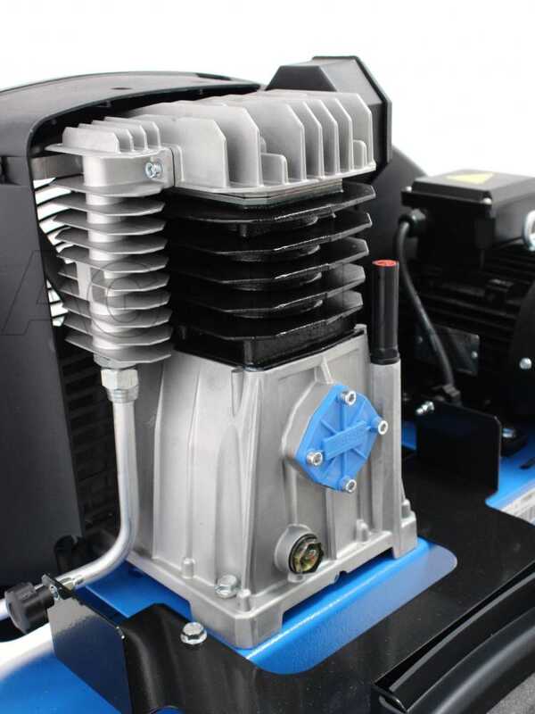 ABAC PRO A39B 200 CT3 - Compressore aria elettrico trifase a cinghia silenziato - Motore 3 HP - 200 lt