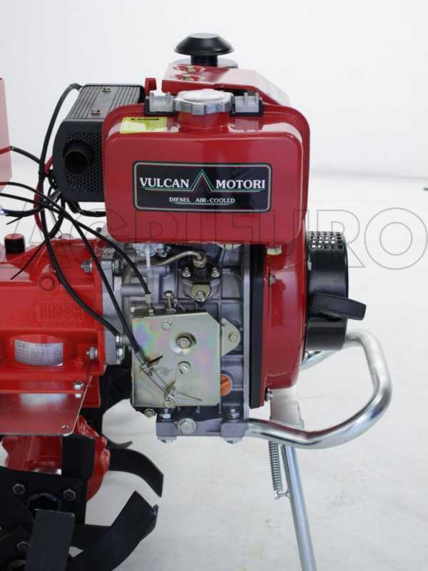 Diesse DS94 - Motozappa diesel 7 HP - Vulcan 296cc con Avviamento elettrico 