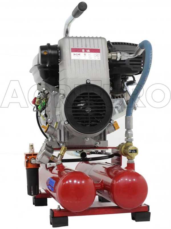 OUTLET - DIFETTI ESTETICI - Airmec Mini 08/260 - Motocompressore a scoppio - Motore Loncin 118cc