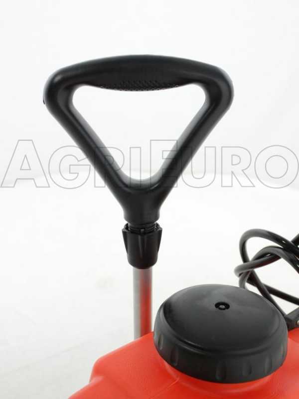 GeoTech SX-MD20E - Pompa irroratrice elettrica a spalla + trolley - Batteria 12V