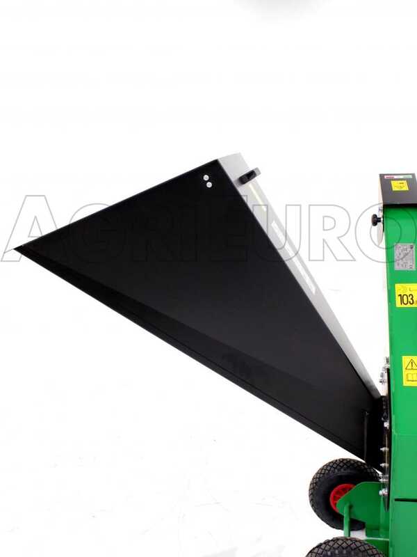 Seven Italy CH420 - Biotrituratore a scoppio - Motore Loncin G420F - Avviamento elettrico