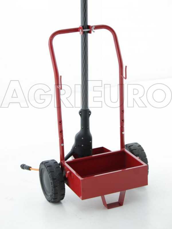 Set completo: carrello in metallo + batteria 50 ah + caricabatteria Telwin Touring 15