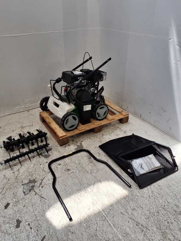 OUTLET - UTILIZZATO PER PROVA - GreenBay PS 700-25 kit spazzola - Arieggiatore multiuso a scoppio - Motospazzatrice