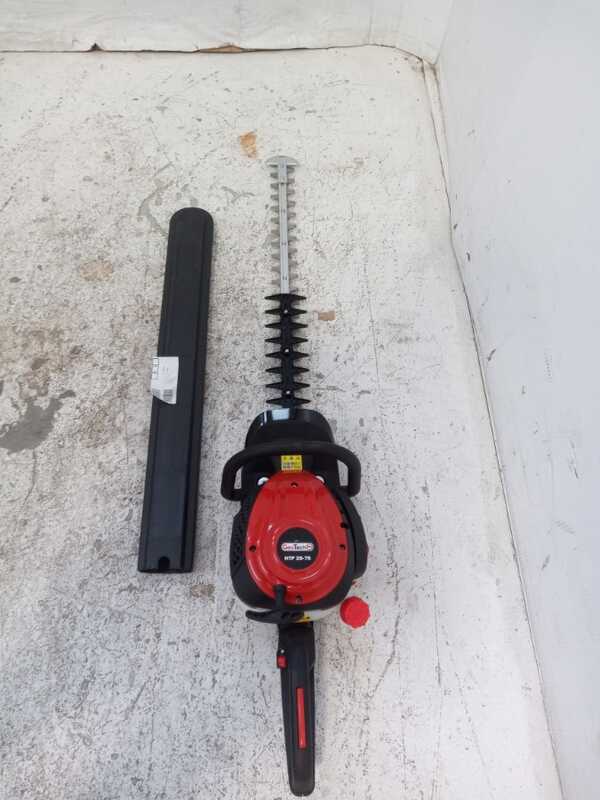 OUTLET - UTILIZZATO PER PROVA - GeoTech-Pro HTP 26-75 - Tagliasiepi a scoppio con lama da 80 cm - 25,4 cc
