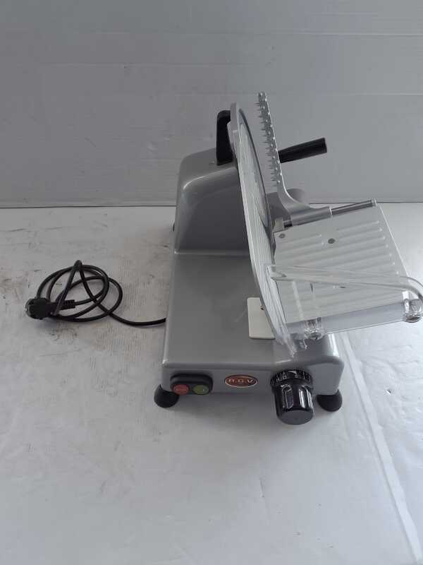OUTLET - PICCOLI DIFETTI ESTETICI - RGV Desy AF 200 AM Silver - Affettatrice con lama temperata 200mm - 110W