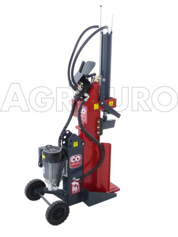 OUTLET - PICCOLI DIFETTI ESTETICI - Ceccato Olindo BULL SPLE10-POL - Spaccalegna elettrico - Multiposizione - 230V