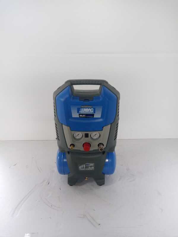 OUTLET - SENZA IMBALLO ORIGINALE - ABAC SUITCASE - Compressore aria elettrico portatile monofase, oil-less - Motore 1.5 HP - 6 lt