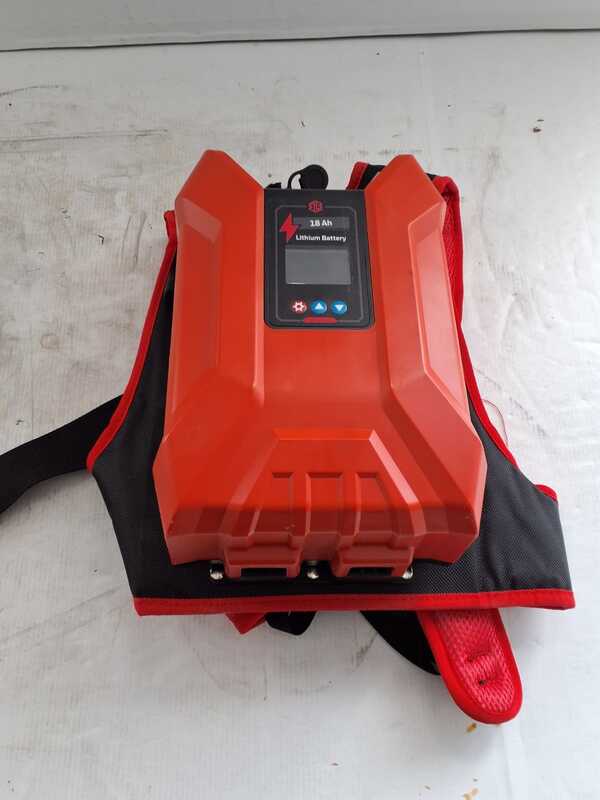 OUTLET - DA ESPOSIZIONE - Blue Bird Kit zaino a batteria 50.4 V -18 Ah