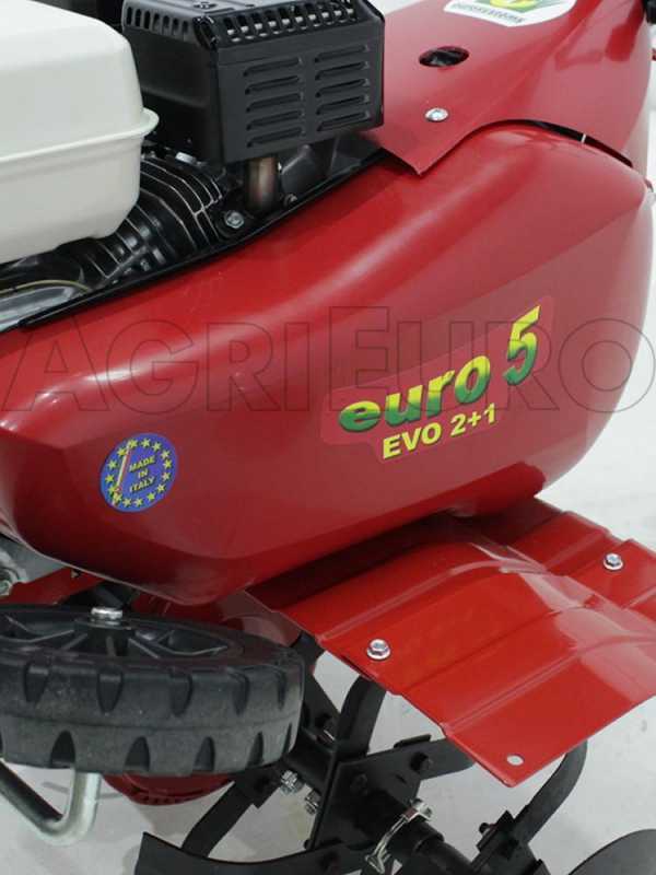 Eurosystems Euro 5 EVO 2+1 - Motozappa a benzina 5.5 HP - Honda GX160
