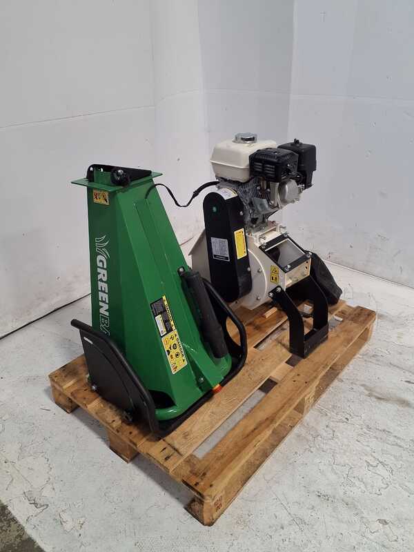 OUTLET - DIFETTI ESTETICI - GreenBay GB-WRC 100 H - Biotrituratore a scoppio professionale - Motore Honda GX200 da 6.5 HP