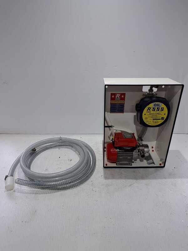 OUTLET - UTILIZZATO PER PROVA - Rover Dispenser Novax OIL - Pompa elettrica da travaso per olio in lega antiossidante - 0.6 HP