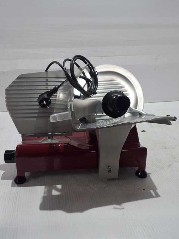 OUTLET - PICCOLI DIFETTI ESTETICI - FAC S220 Rossa - Affettatrice con lama 220 mm - Affilatore incluso - 185W