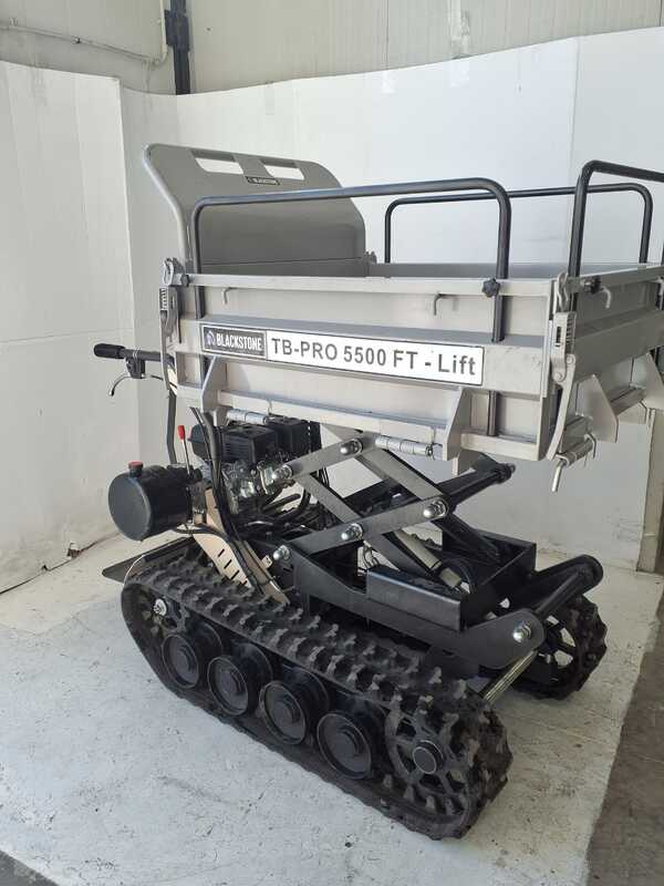 OUTLET - UTILIZZATO PER PROVA - Blackstone TB-PRO 5500 FT-Lift - Motocarriola cassone alzabile a pantografo