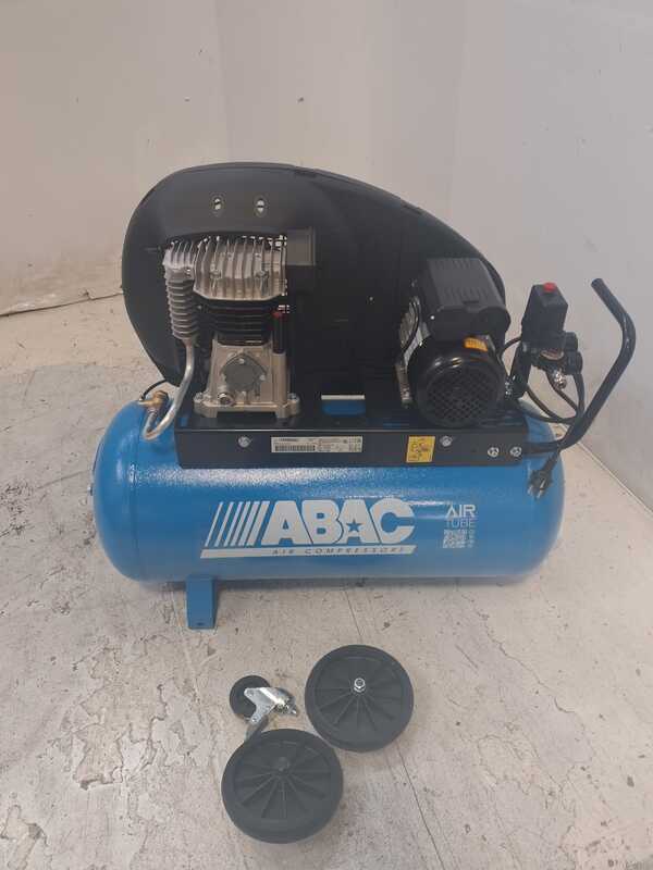 OUTLET - PICCOLI DIFETTI ESTETICI - ABAC EXT A29B 90 CM3 - Compressore aria elettrico monofase a cinghia - Motore 3 HP - 90 lt