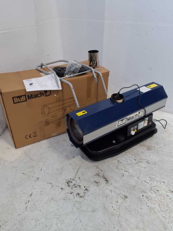 OUTLET - UTILIZZATO PER PROVA - BullMach BM-IDH 30KW - Generatore aria calda diesel - a combustione indiretta