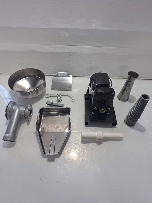 OUTLET - PICCOLI DIFETTI ESTETICI - Palumbo Pavi SM 5 INOX - Passapomodoro elettrico - Motore elettrico 375W - 220V