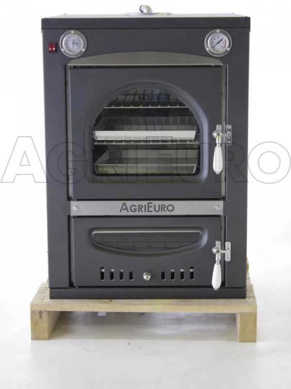 Forno a legna da incasso Nuovo Minimus 50 Inc in acciaio - 3 piani