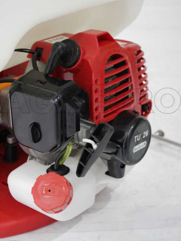 GeoTech SP 300 2T - Pompa irroratrice a scoppio - A spalla + trolley - 2 tempi miscela