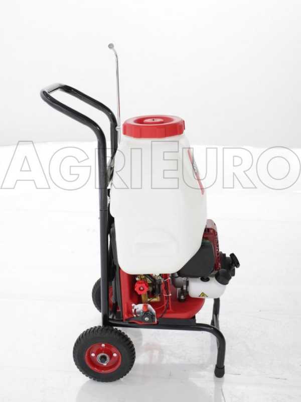 Pompa irroratrice a scoppio spalleggiata/trolley GeoTech SP 300 4T con motore a benzina